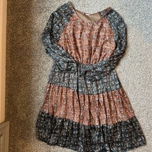 Chic soul long sleeve dress